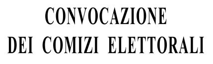Convocazione di comizi elettorali - Elezione dei membri del Parlamento Europeo spettanti all’Italia di sabato 8 e domenica 9 giugno 2024