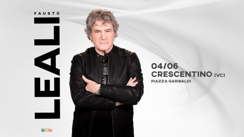 Fausto Leali in concerto a Crescentino: sabato 4 giugno alle 21:15 in piazza Garibaldi