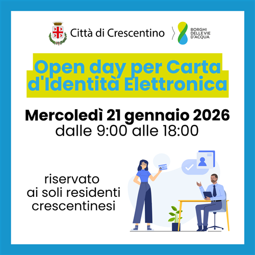 Open day per Carta d'Identità Elettronica