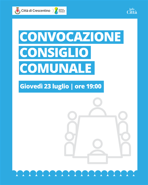 Convocazione del Consiglio comunale