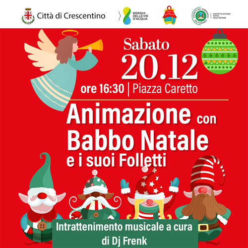 Crescentino accende la magia del Natale!