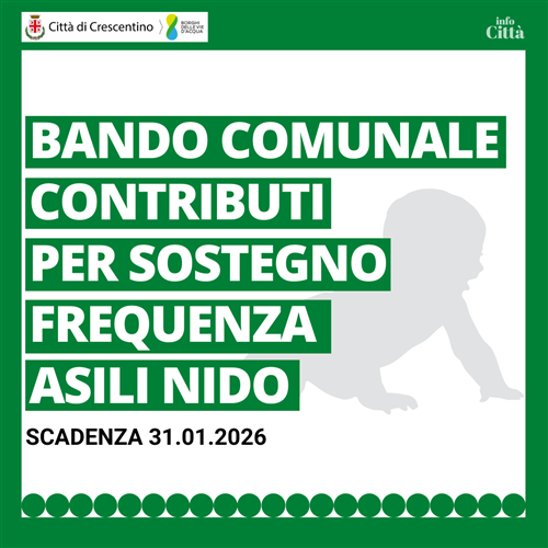 Contributi comunali alle famiglie per le spese degli asili nido - Aperto l’avviso 2025