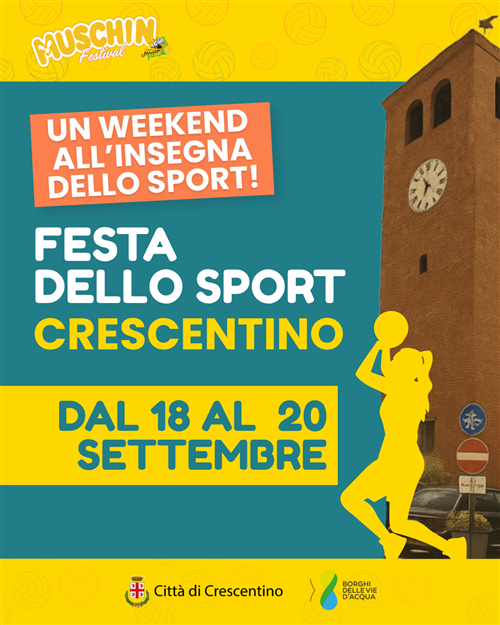 Crescentino celebra lo sport: tre giorni di festa tra color fun e Palio dei Rioni